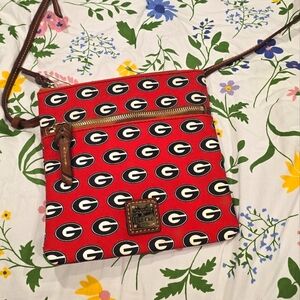 Dooney Bourke Georgia Bulldogs crossbody GUC